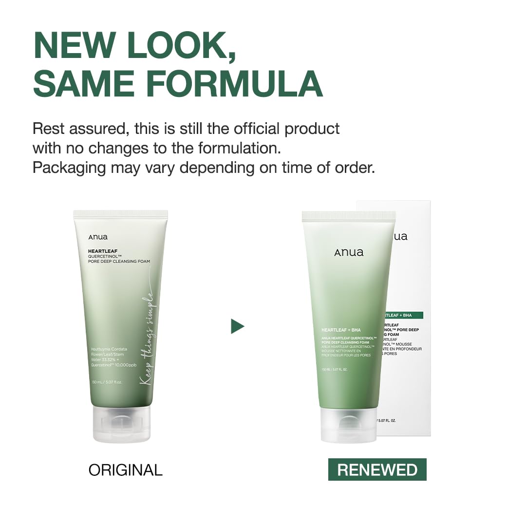 Deep Cleansing Foam, BHA for pores, Korean skincare