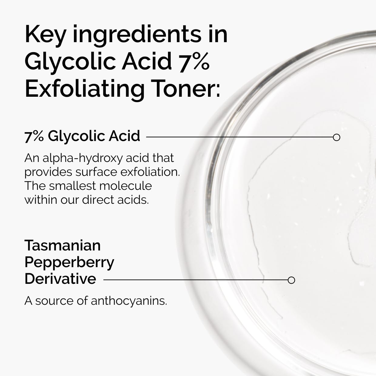 ChatGPT: The Ordinary Glycolic Acid 7% Toner gently exfoliates for brighter, smoother, and more even skin tone.