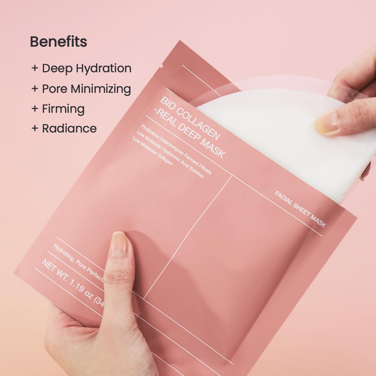 BIODANCE Bio-Collagen Real Deep Mask, Hydrating Overnight Hydrogel Mask