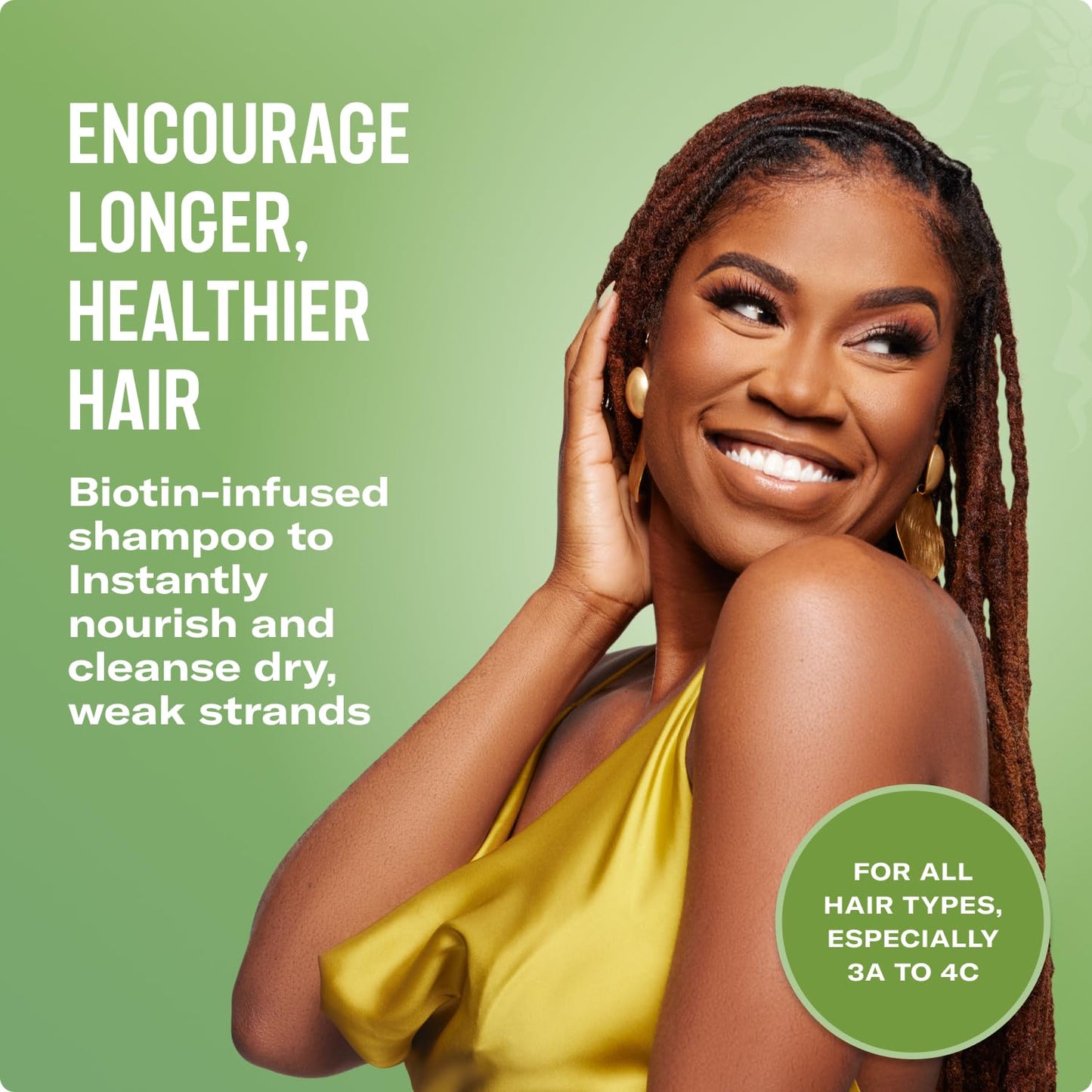 Mielle Rosemary Mint Shampoo & Conditioner with Biotin, strengthens and cleanses weak, brittle hair, 12oz.