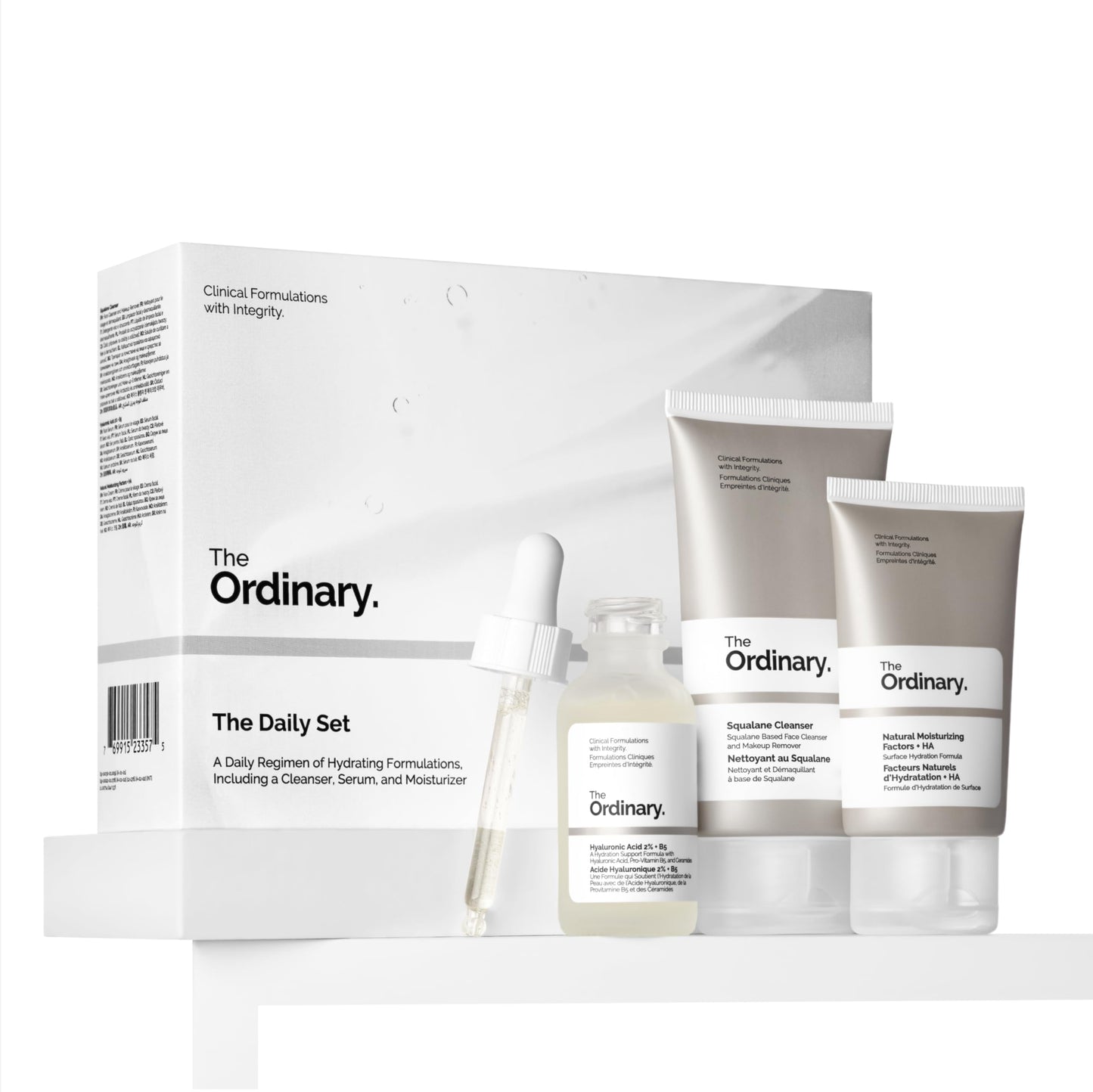 The Ordinary Daily Set – Cleanser, Hyaluronic Acid & Moisturizer