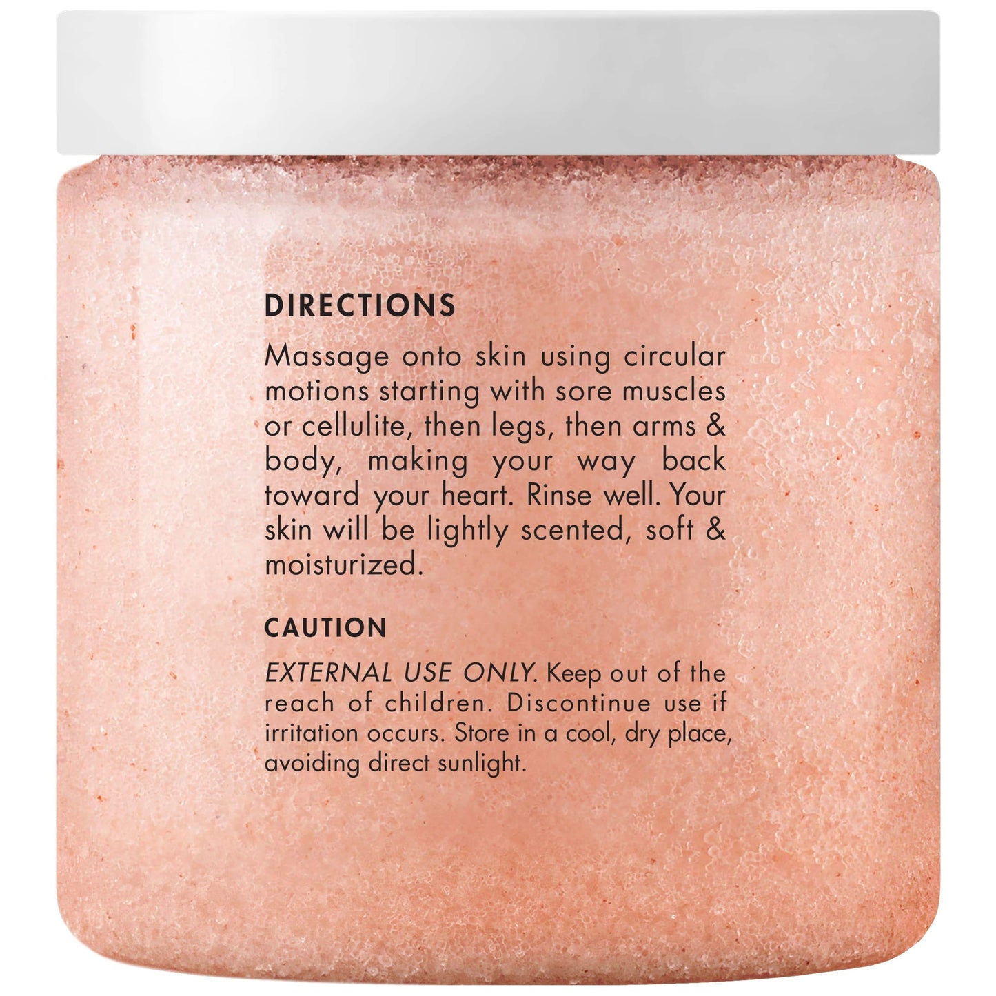 MAJESTIC PURE Himalayan Pink Salt Body Scrub with Collagen and Sweet Almond Oil