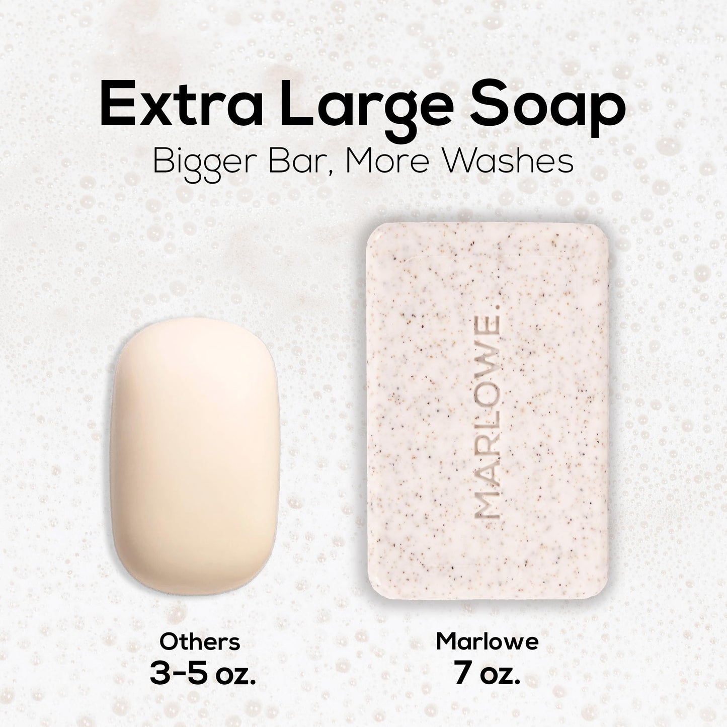 MARLOWE. No.102 Body Scrub Soap 7oz, exfoliates and revitalizes with shea butter, olive oil, and green tea.