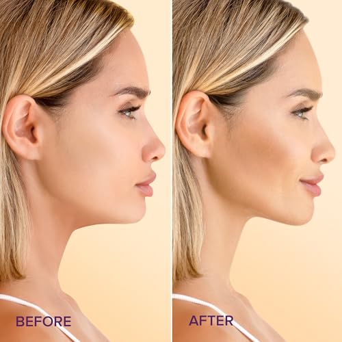 MAREE Collagen Facial Mask with Hyaluronic Acid, hydrating gold face masks, 5-count, skincare for women.