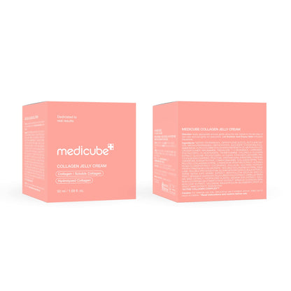 Collagen Jelly Cream with Niacinamide for 24h glow, firm skin & deep hydration.