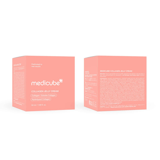 Collagen Jelly Cream with Niacinamide for 24h glow, firm skin & deep hydration.