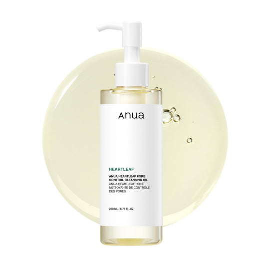 Anua Heartleaf Cleansing Oil removes makeup, blackheads, and controls pores.