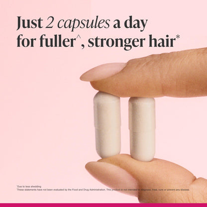 Viviscal 4D Hair Growth Supplements for Women, 30-day supply, with keratin, biotin, vitamin A, and zinc for fuller, stronger, healthier hair.