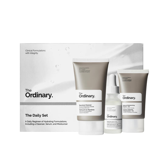 The Ordinary Daily Set – Cleanser, Hyaluronic Acid & Moisturizer