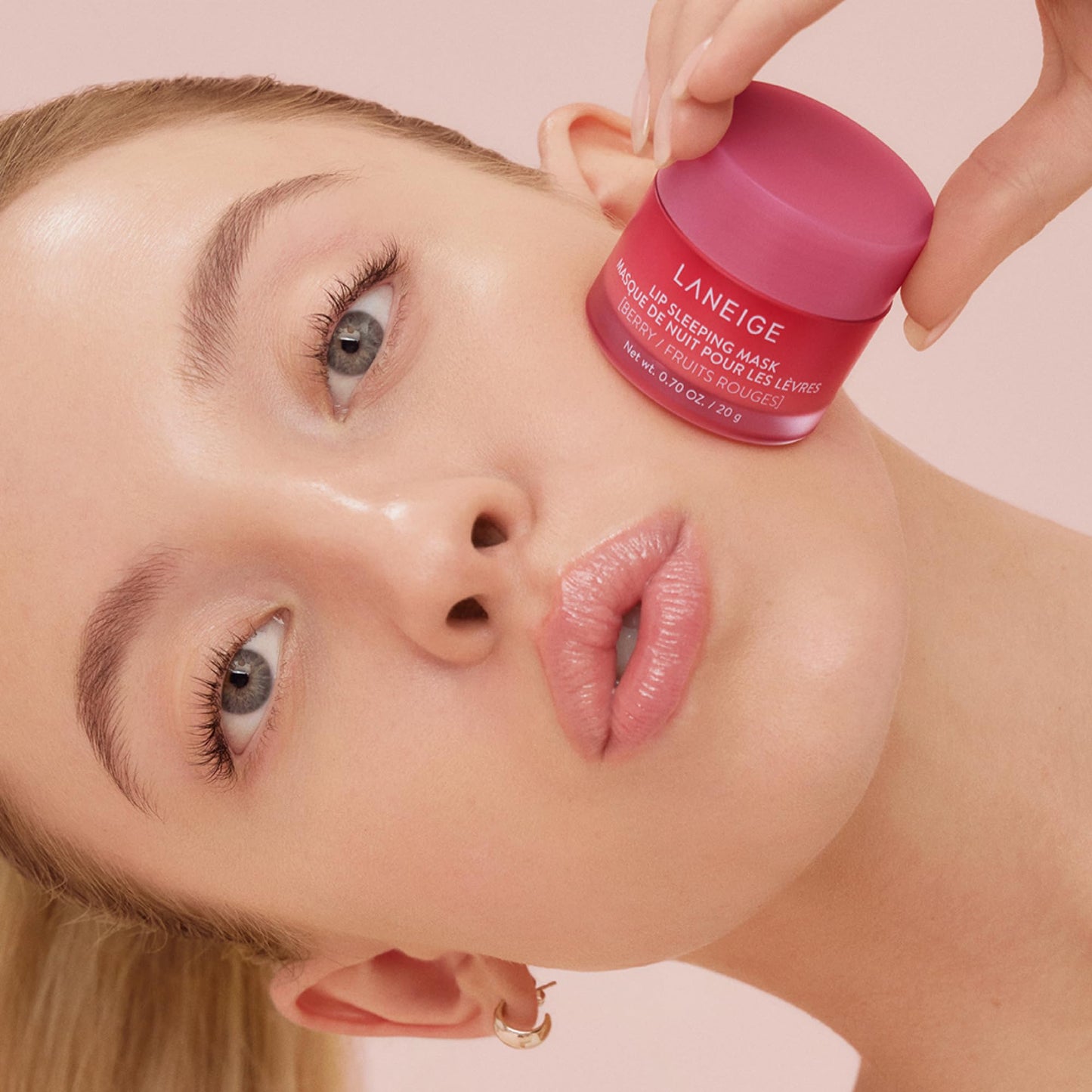 LANEIGE Lip Sleeping Mask Berry nourishes and hydrates dry lips overnight with vitamin C, shea, and murumuru butter.