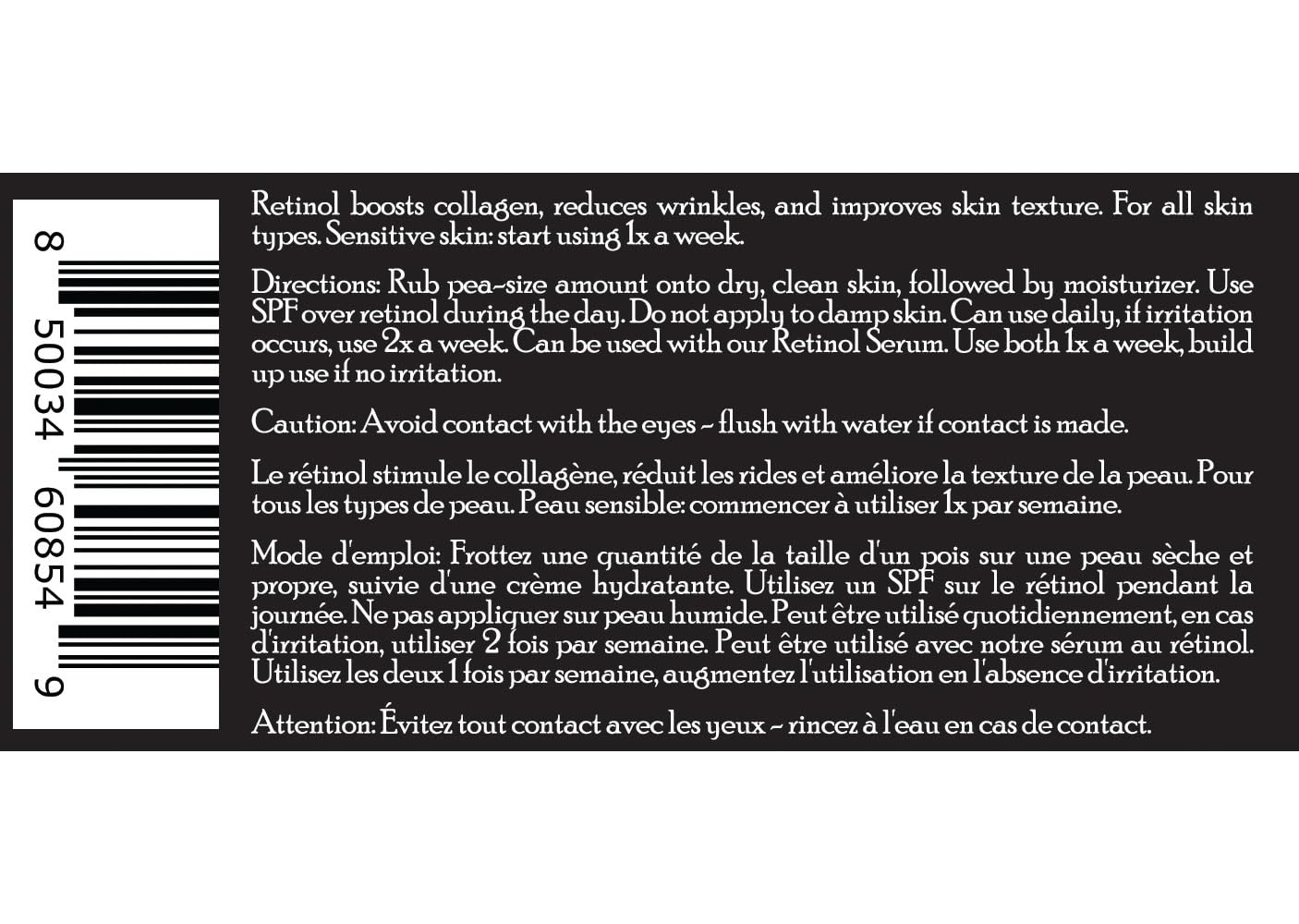 Brickell Men's Retinol Anti-Wrinkle Cream with Hyaluronic Acid, 2oz
