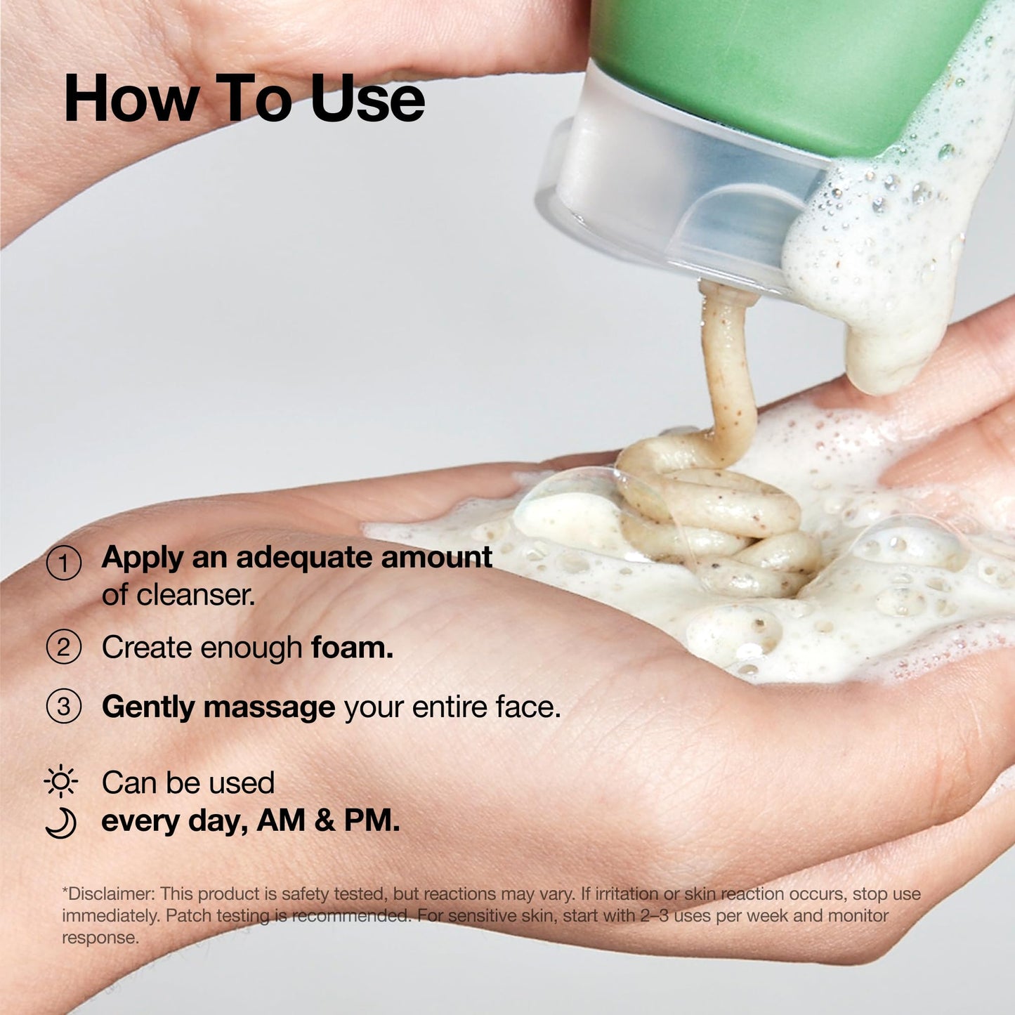 Deep Cleansing Foam, BHA for pores, Korean skincare