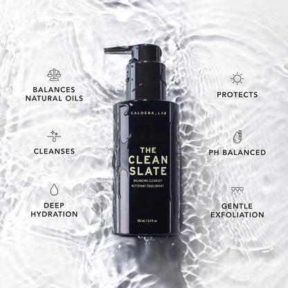 Caldera + Lab The Clean Slate – Organic Foaming Face Wash for Men